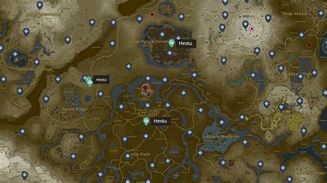where to find hestu in botw